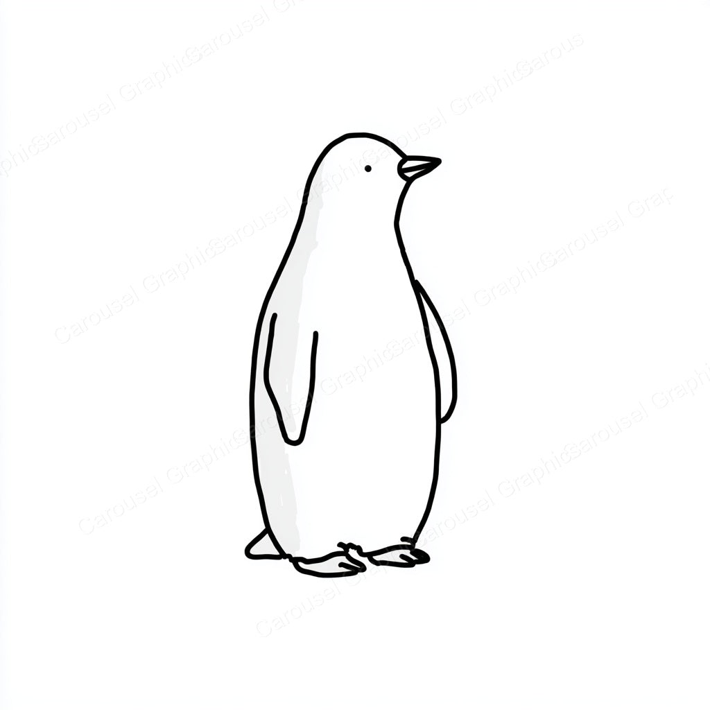 Penguin Vector Graphic preview
