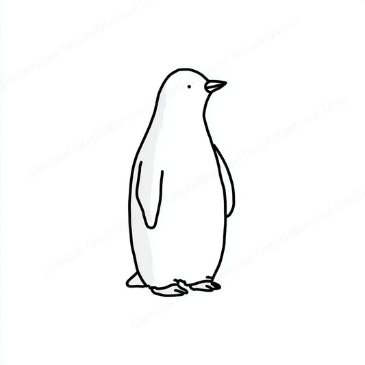 Penguin Vector Graphic preview