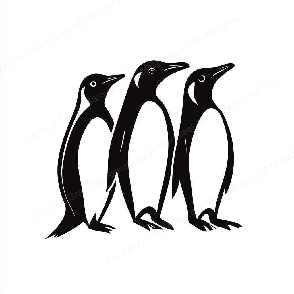 Penguin Vector Graphic preview