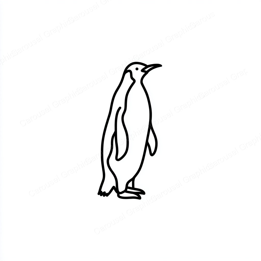 Penguin Vector Graphic preview