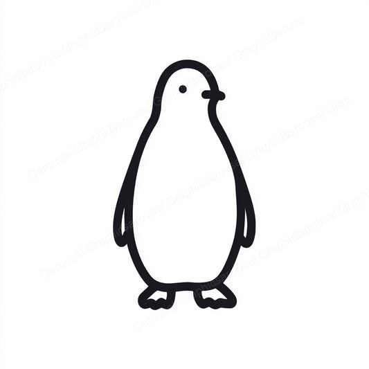Penguin Vector Graphic preview