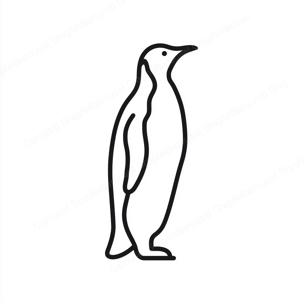 Penguin Vector Graphic preview