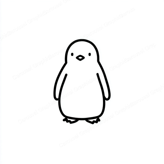 Penguin Vector Graphic preview