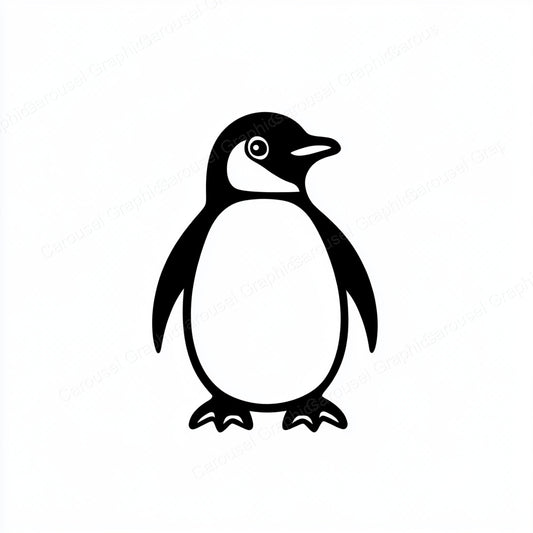 Penguin Vector Graphic preview