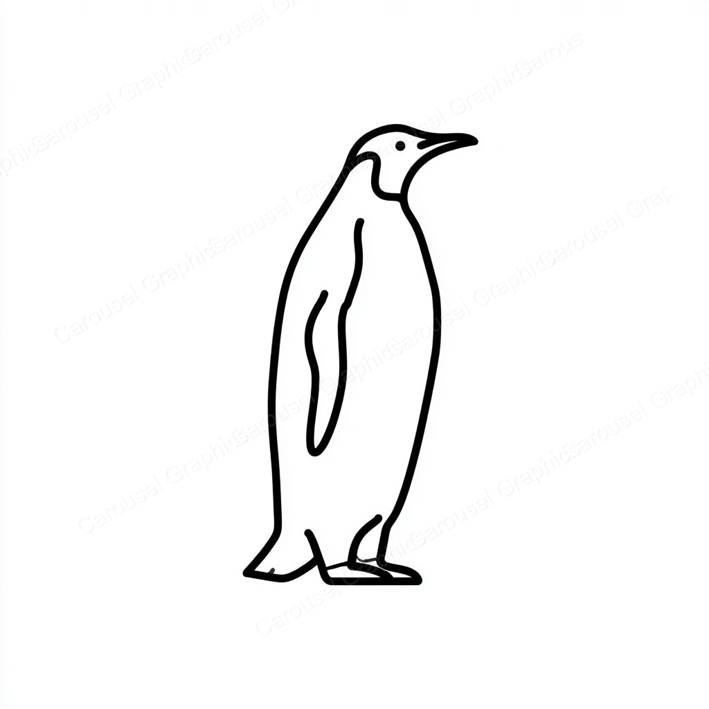 Penguin Vector Graphic preview
