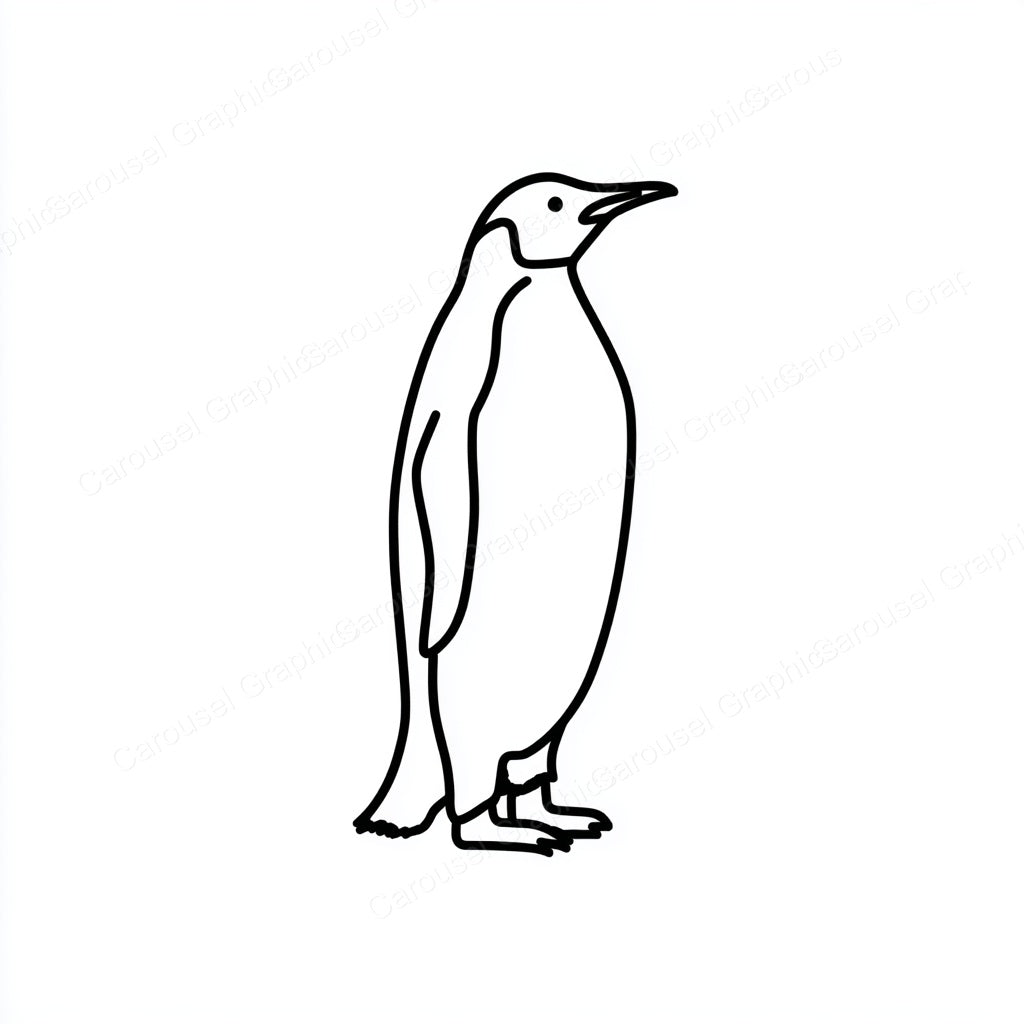Penguin Vector Graphic preview