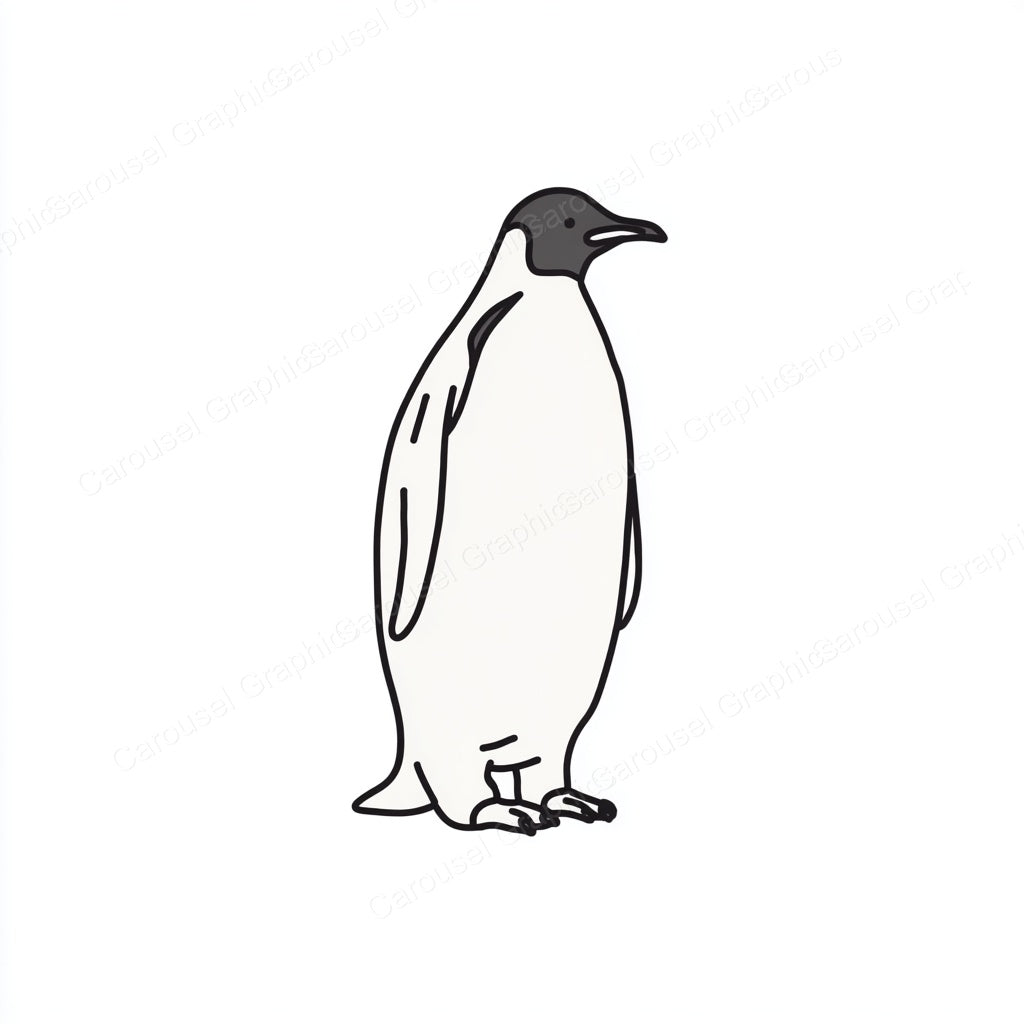 Penguin Vector Graphic preview