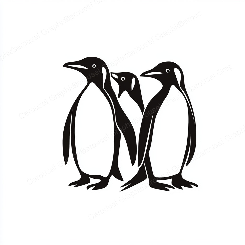 Penguin Vector Graphic preview