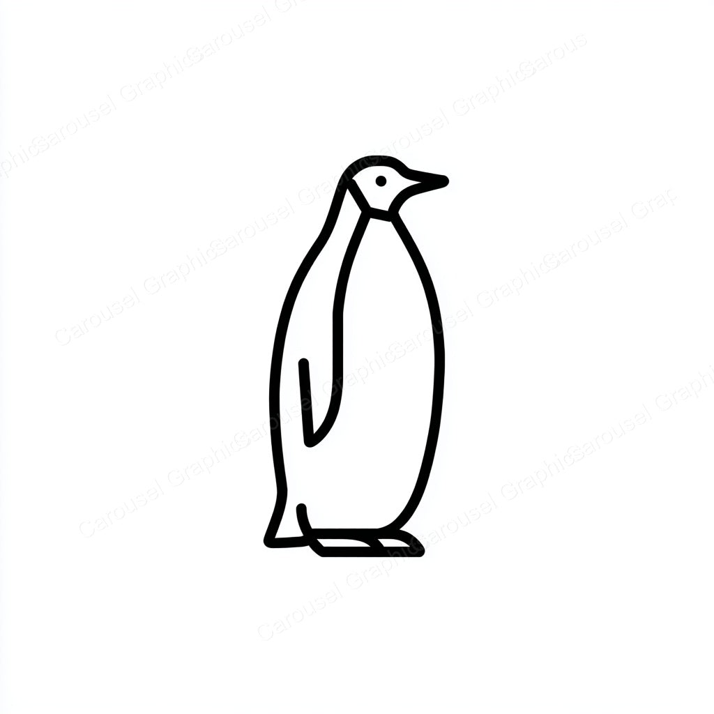 Penguin Vector Graphic preview