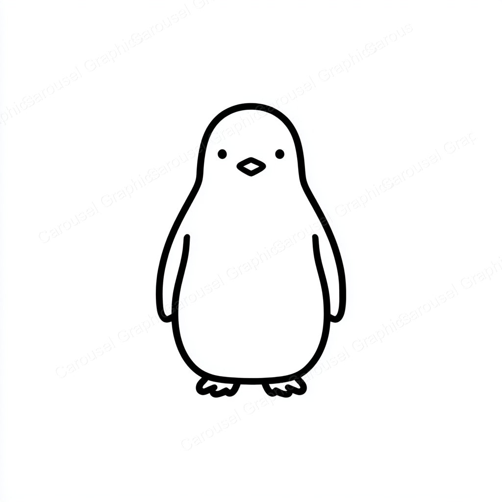 Penguin Vector Graphic preview
