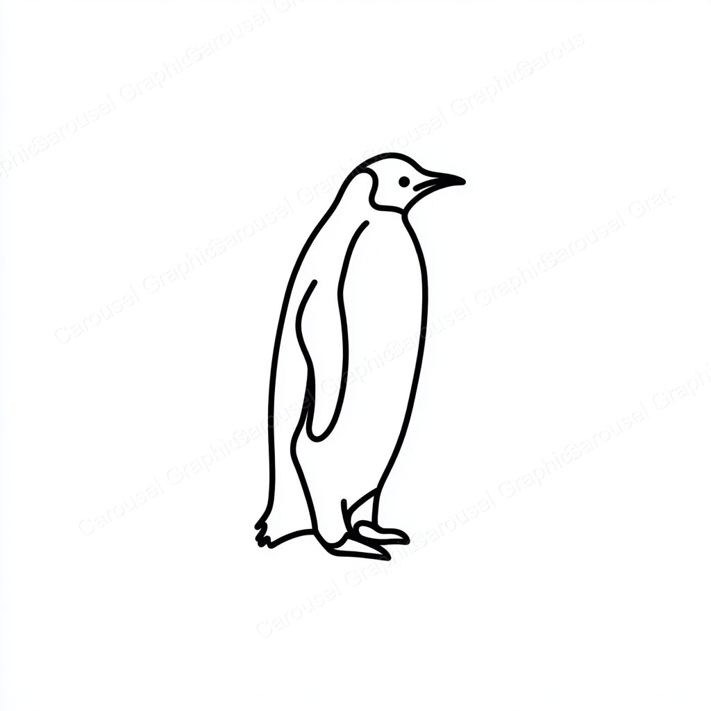Penguin Vector Graphic preview