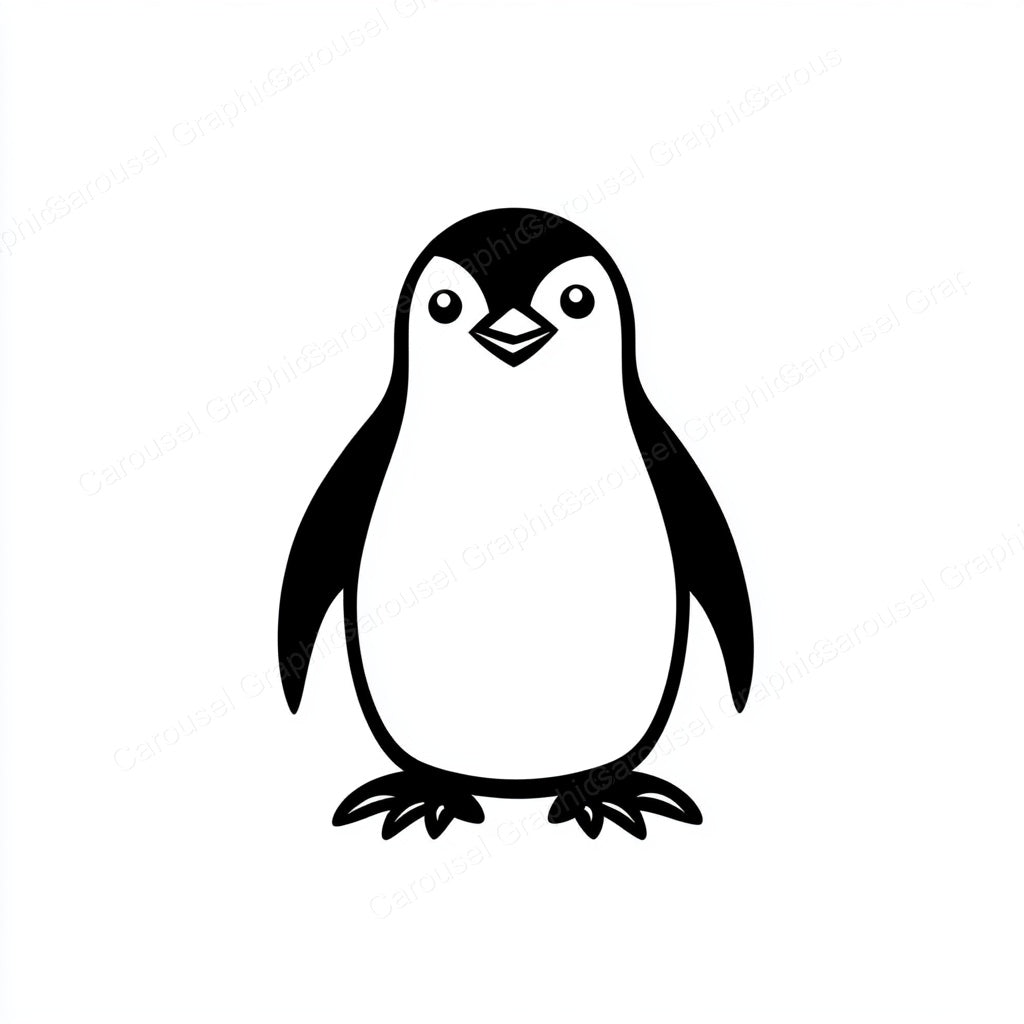 Penguin Vector Graphic preview