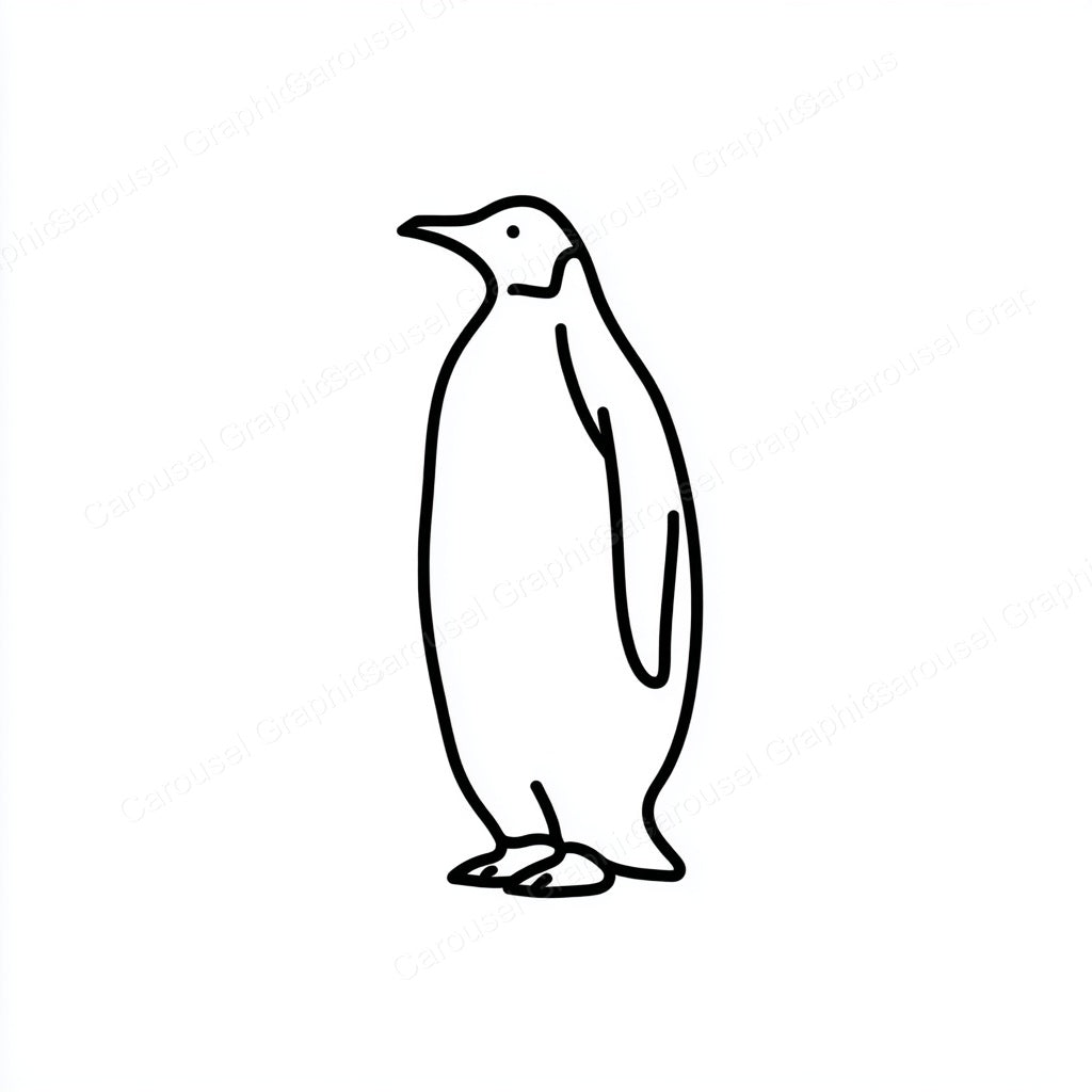 Penguin Vector Graphic preview
