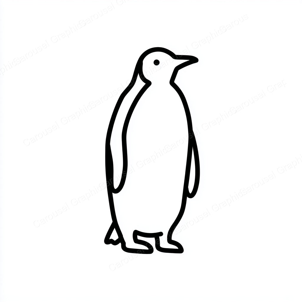 Penguin Vector Graphic preview