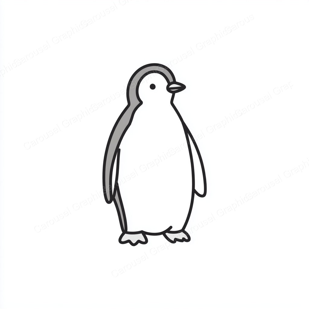 Penguin Vector Graphic preview