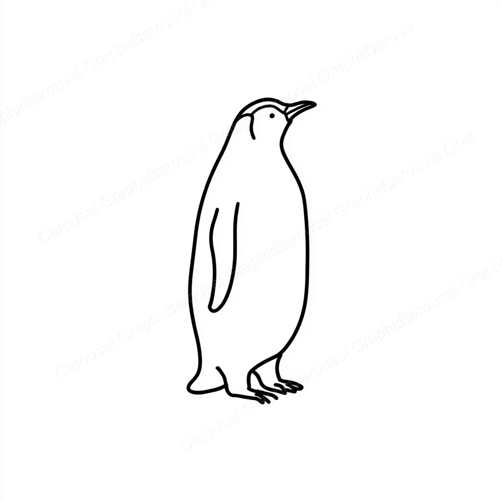 Penguin Vector Graphic preview