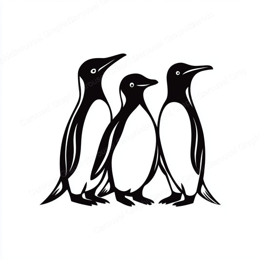 Penguin Vector Graphic preview