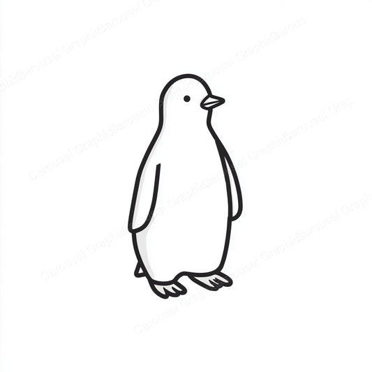 Penguin Vector Graphic preview