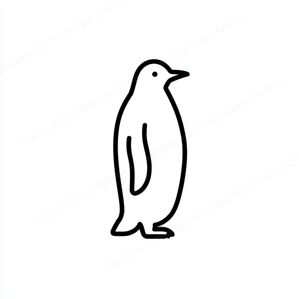 Penguin Vector Graphic preview