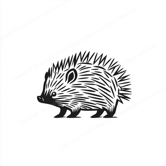 Porcupine Vector Graphic preview