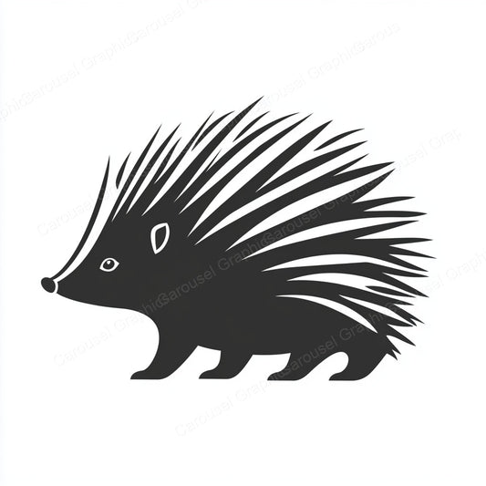 Porcupine Vector Graphic preview