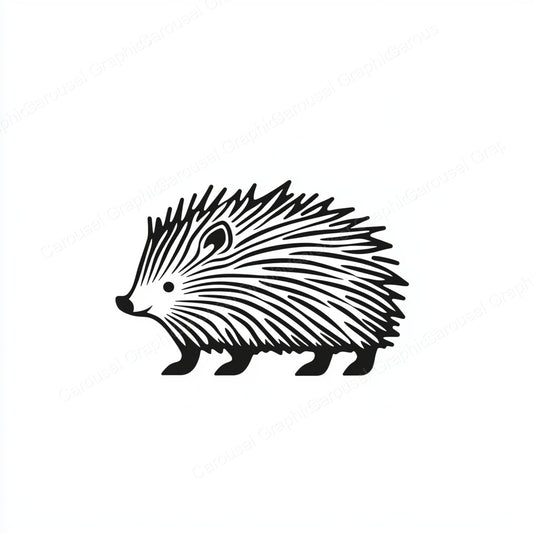 Porcupine Vector Graphic preview