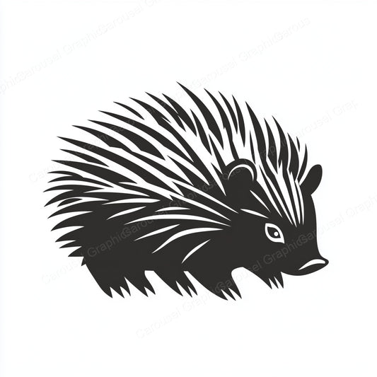 Porcupine Vector Graphic preview