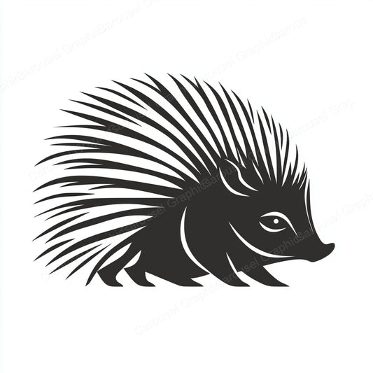 Porcupine Vector Graphic preview