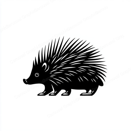 Porcupine Vector Graphic preview