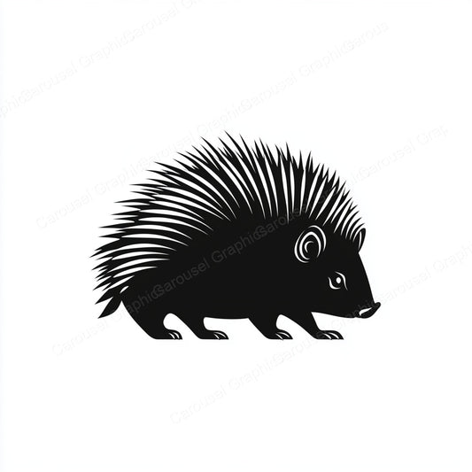 Porcupine Vector Graphic preview