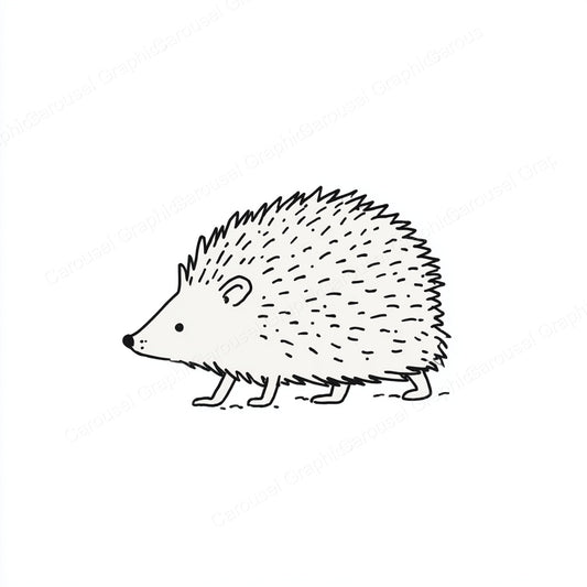 Porcupine Vector Graphic preview