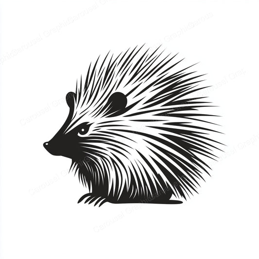 Porcupine Vector Graphic preview