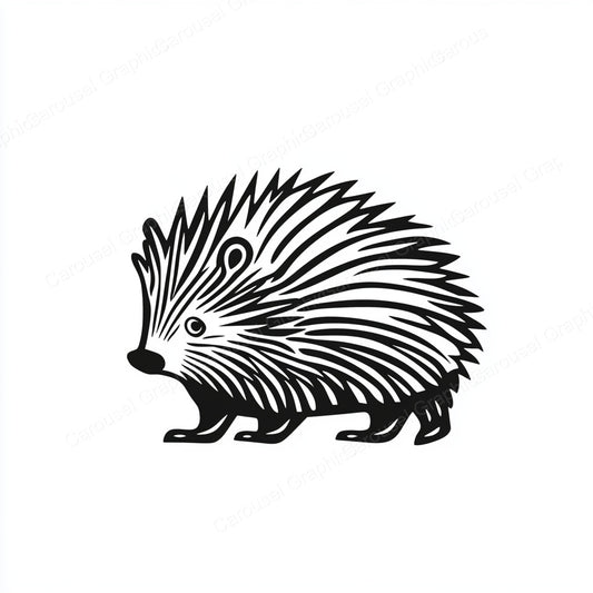 Porcupine Vector Graphic preview