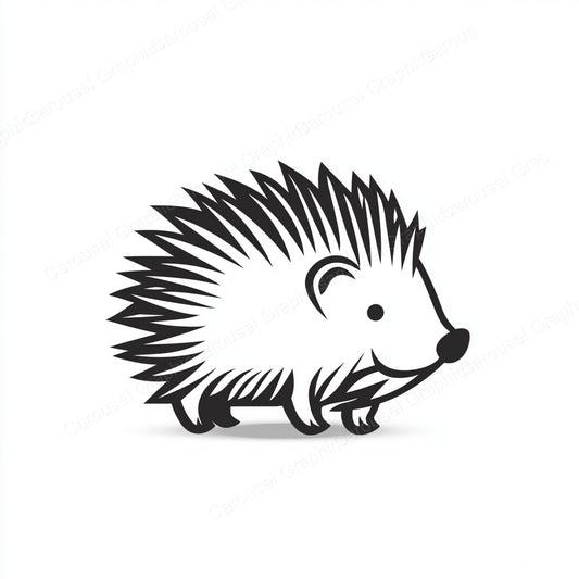 Porcupine Vector Graphic preview