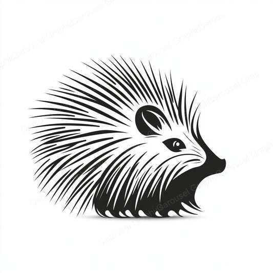 Porcupine Vector Graphic preview