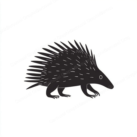 Porcupine Vector Graphic preview