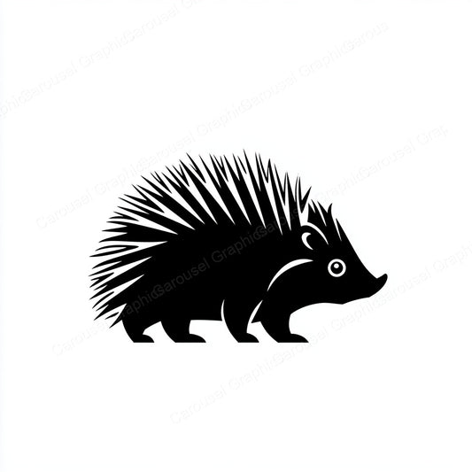 Porcupine Vector Graphic preview