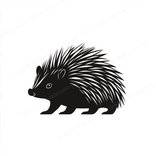 Porcupine Vector Graphic preview