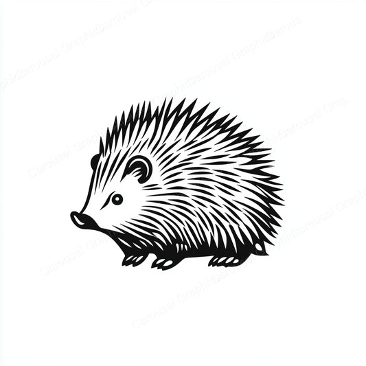 Porcupine Vector Graphic preview
