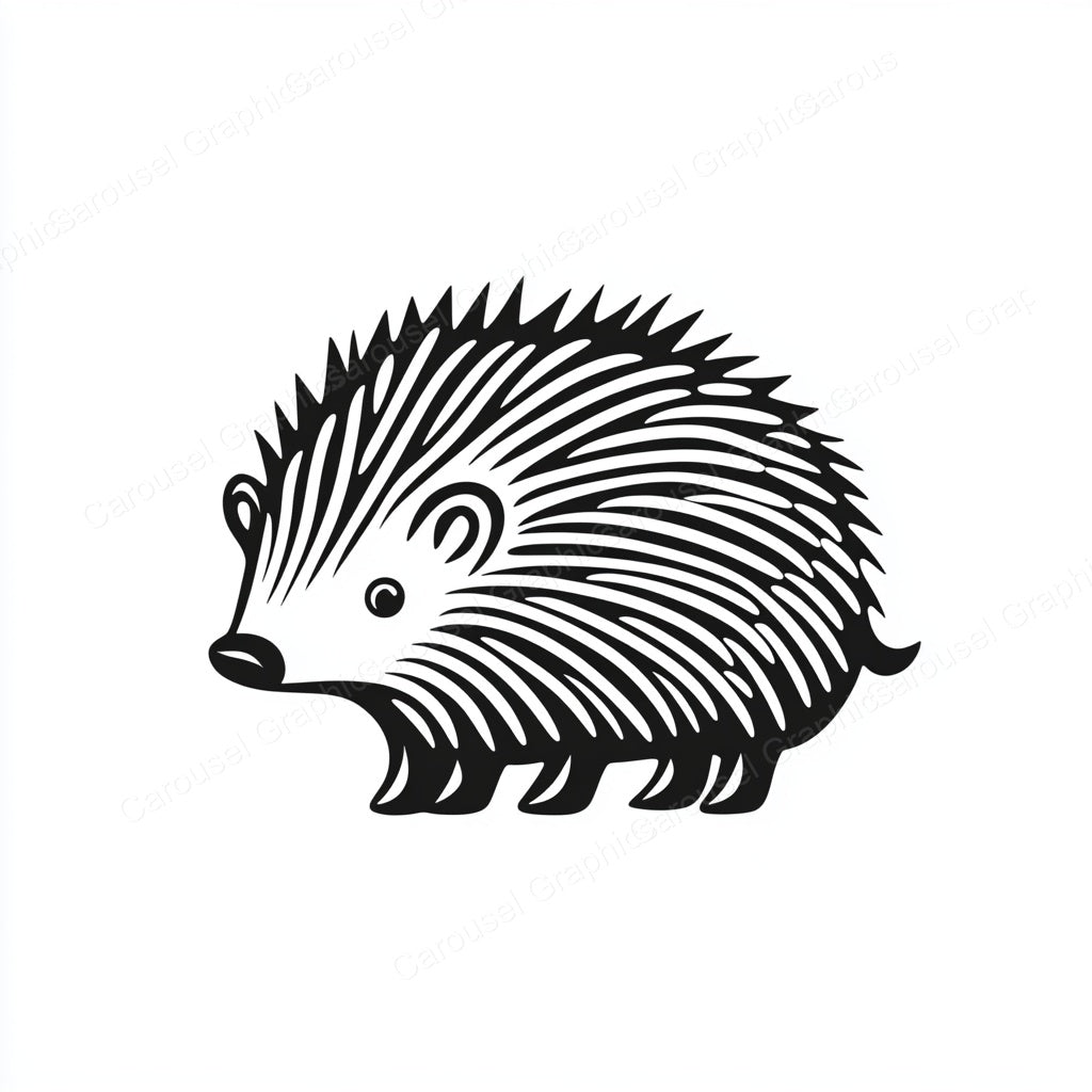 Porcupine Vector Graphic preview