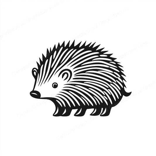 Porcupine Vector Graphic preview