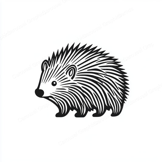 Porcupine Vector Graphic preview