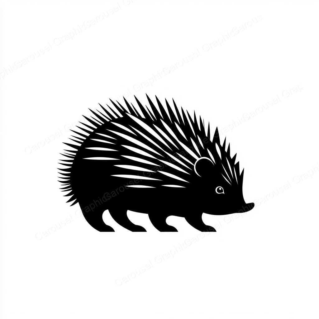Porcupine Vector Graphic preview