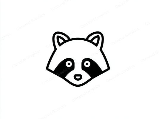 Raccoon Vector Graphic preview