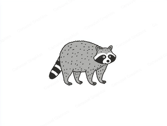 Raccoon Vector Graphic preview