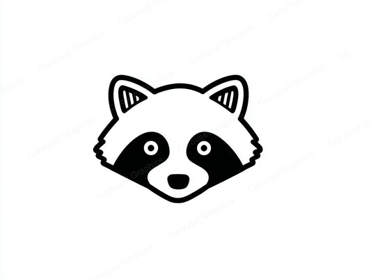 Raccoon Vector Graphic preview