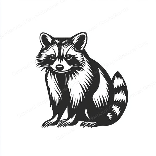 Raccoon Vector Graphic preview