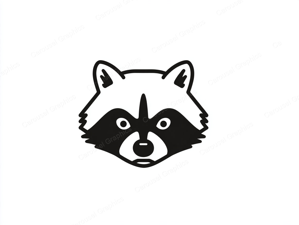 Raccoon Vector Graphic preview