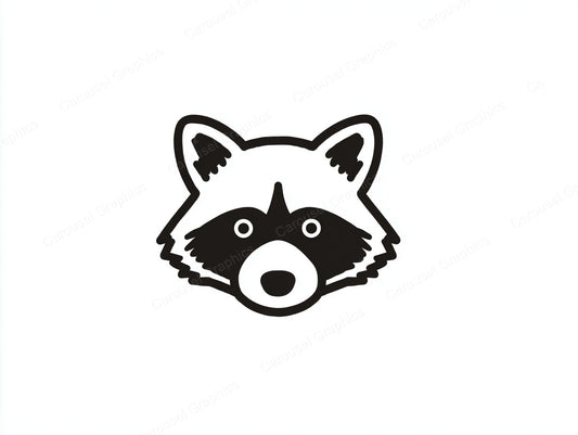 Raccoon Vector Graphic preview