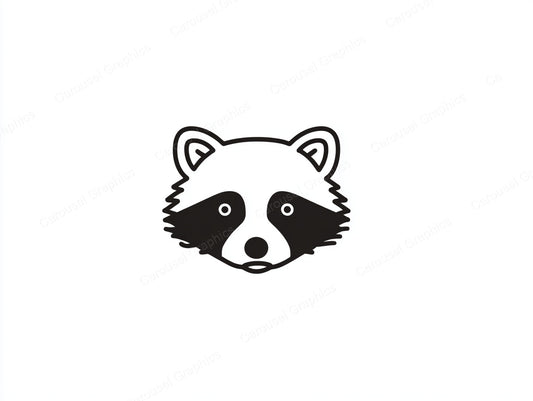 Raccoon Vector Graphic preview
